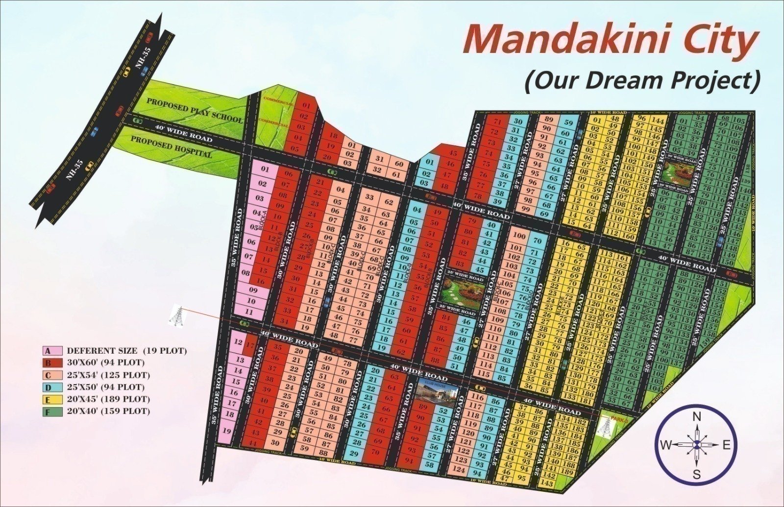 Mandakini city Plot